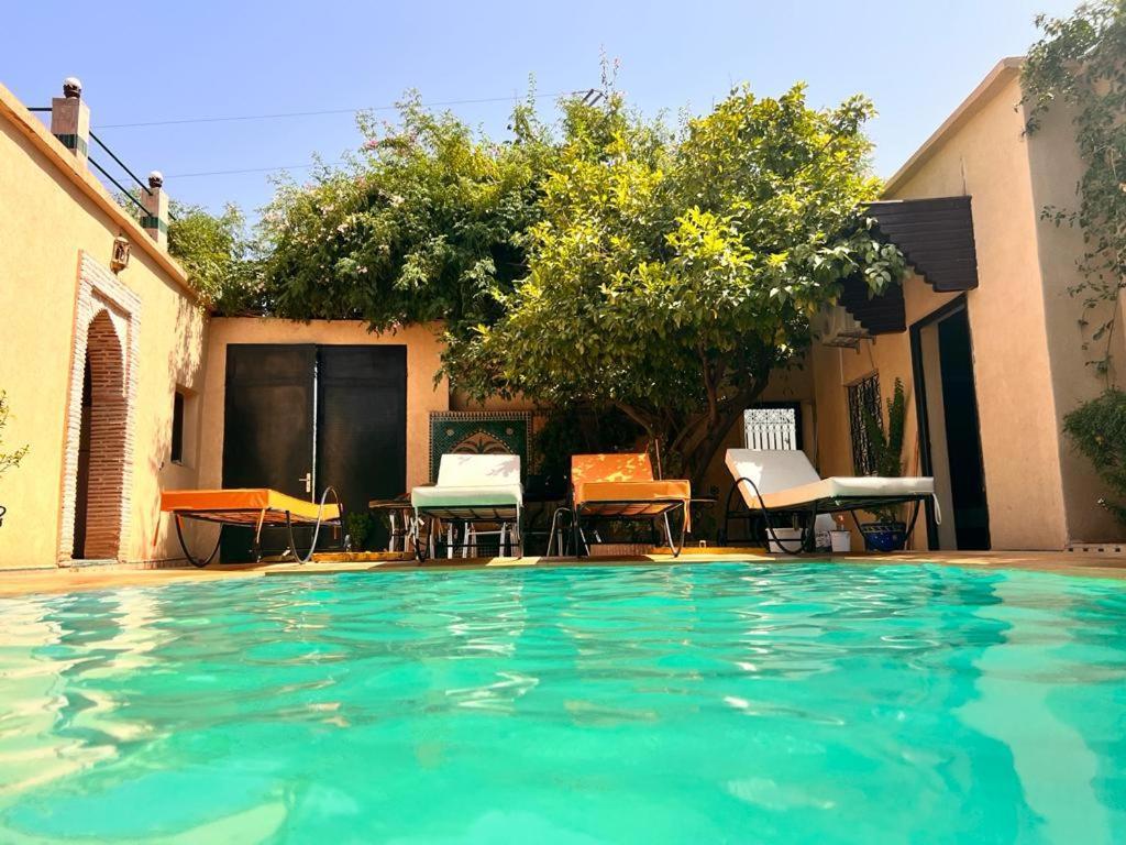Riad Rime Garden Marrakech Lagouassem المظهر الخارجي الصورة